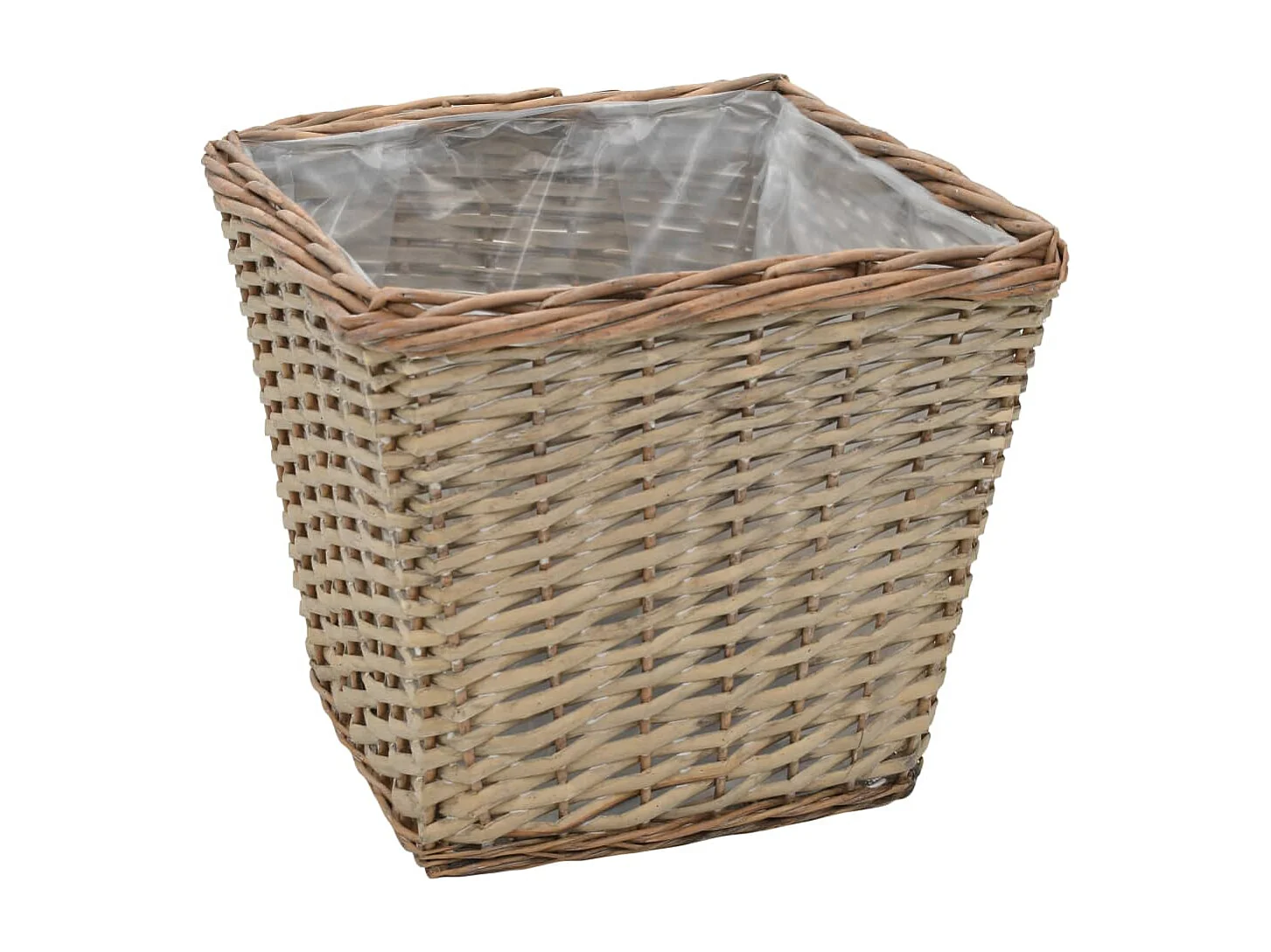 Cestos para vasos 3 peças vime com forro em PE