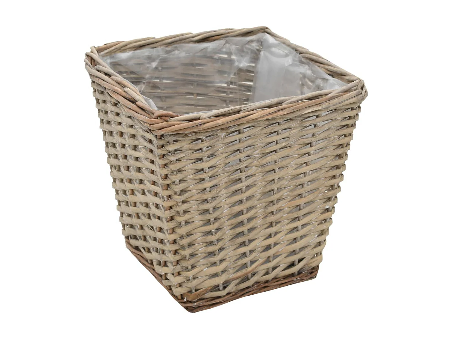 Cestos para vasos 3 peças vime com forro em PE