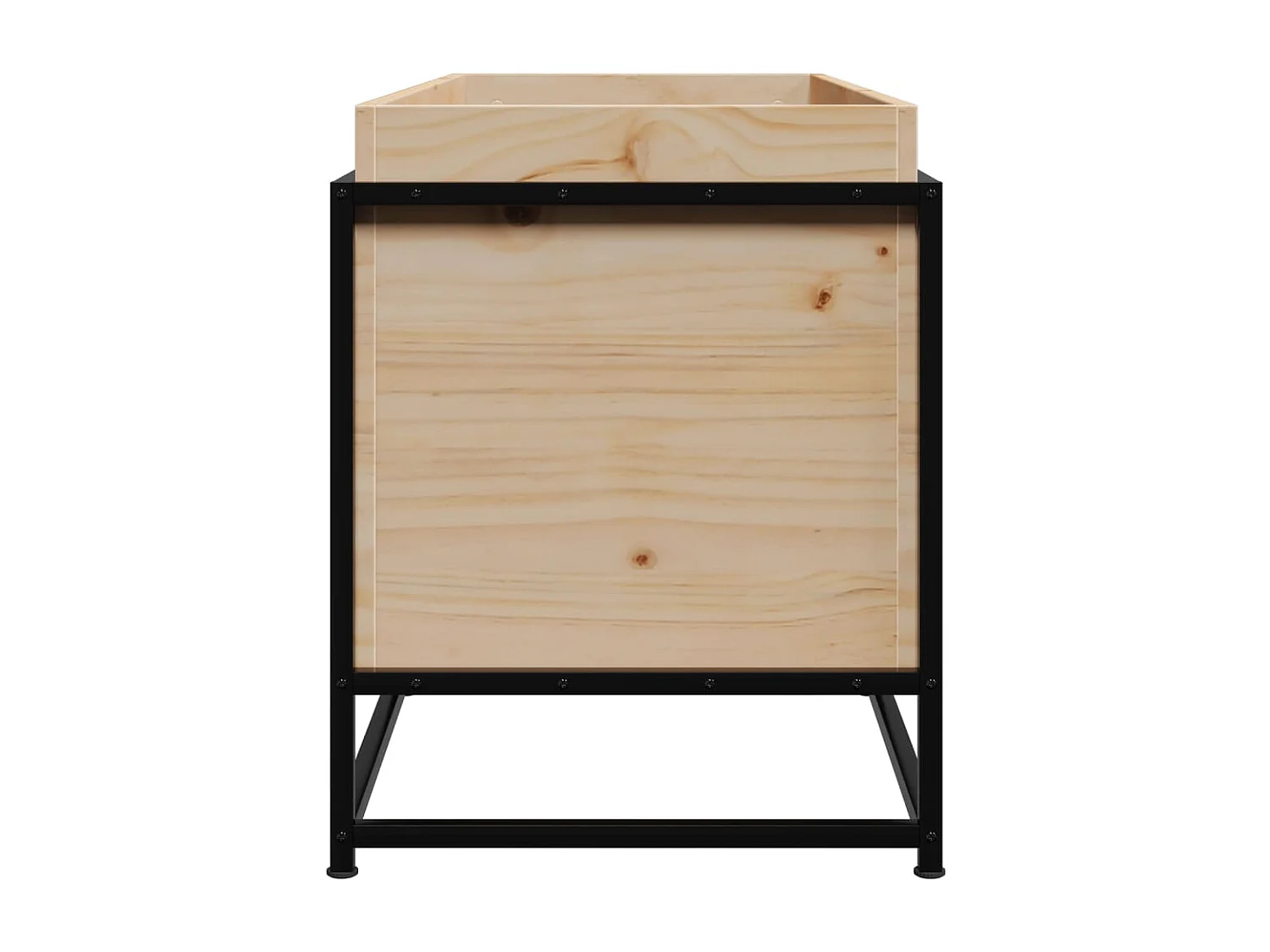 Jardinière 100x40x50 cm bois de pin massif