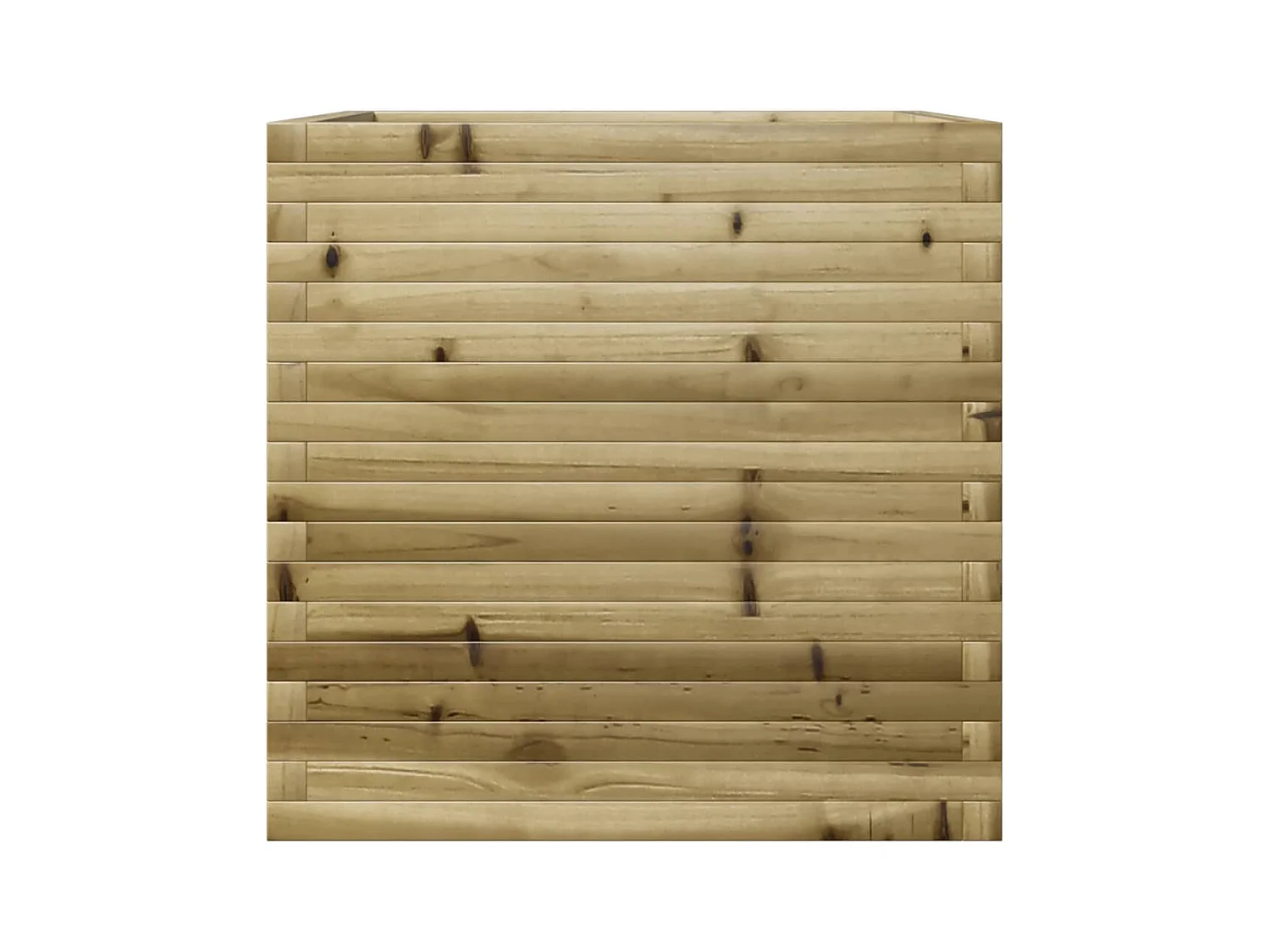 Jardinière 70x70x68,5 cm bois de pin imprégné