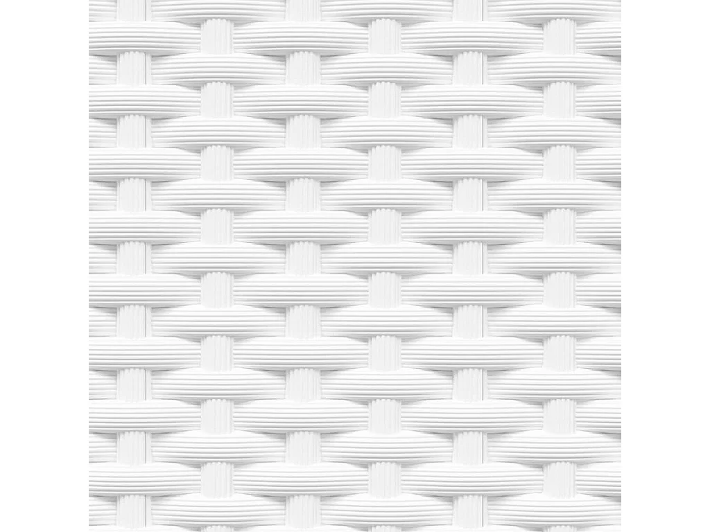 Vasos/floreiras 2 peças 30x30x37 cm polipropileno branco