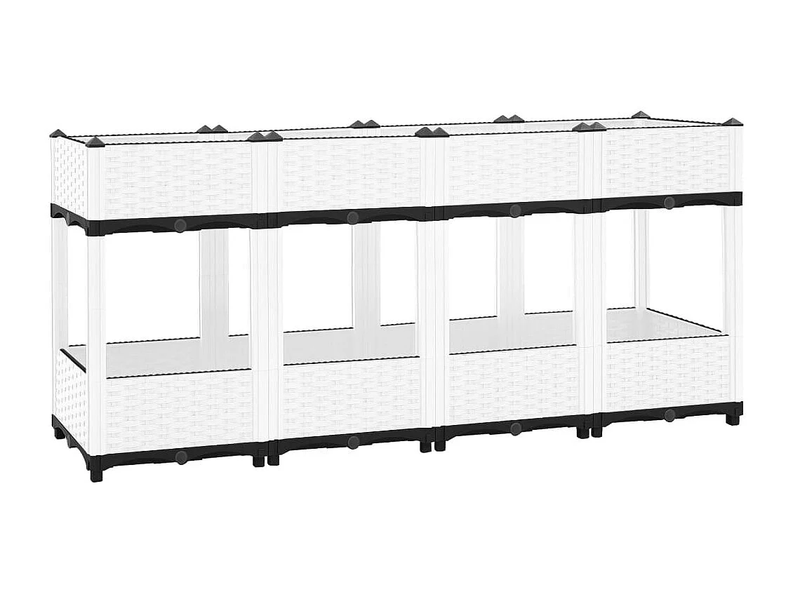 Arriate polipropileno 160x40x71 cm