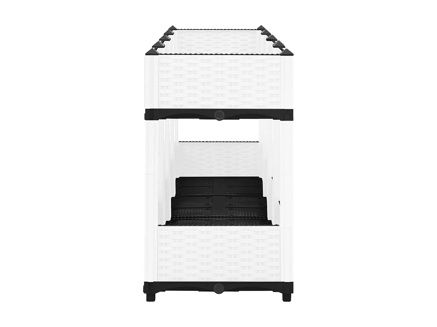 Canteiro elevado 160x40x71 cm polipropileno