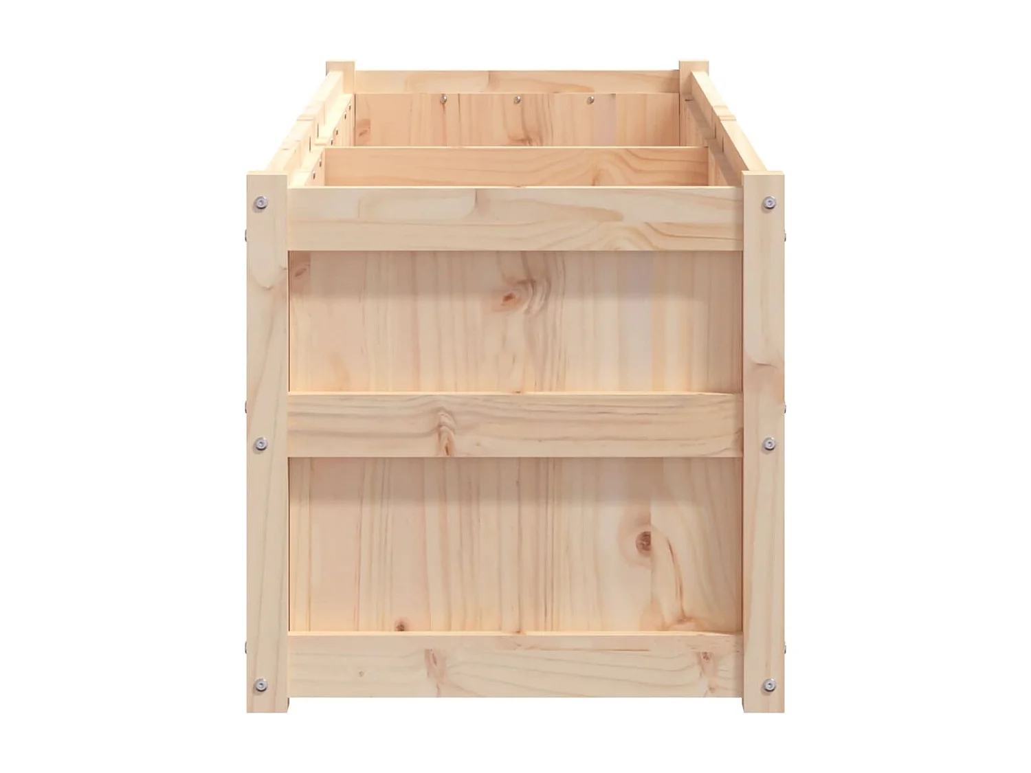 Jardinière 150x50x50 cm bois de pin massif