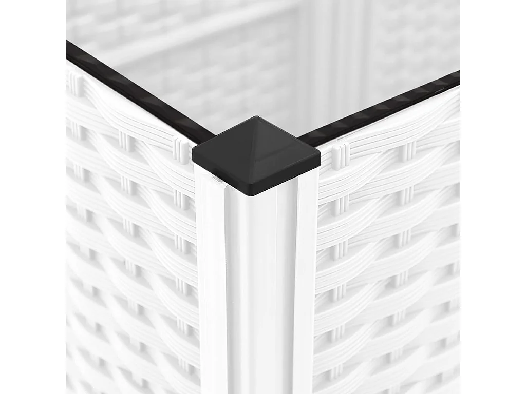 Canteiro elevado 160x40x38 cm polipropileno