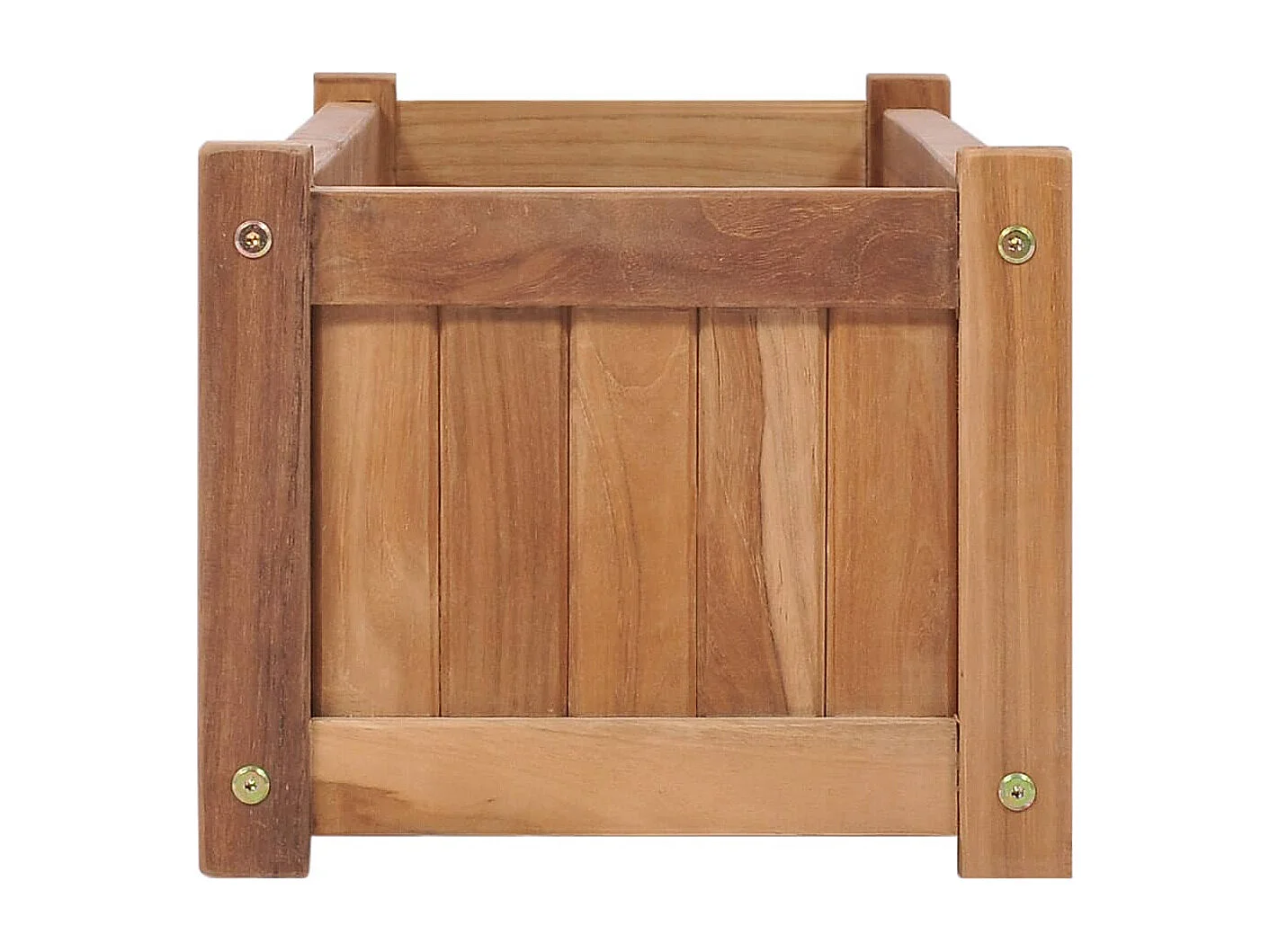 Lit surélevé 100x30x25 cm Bois de teck solide