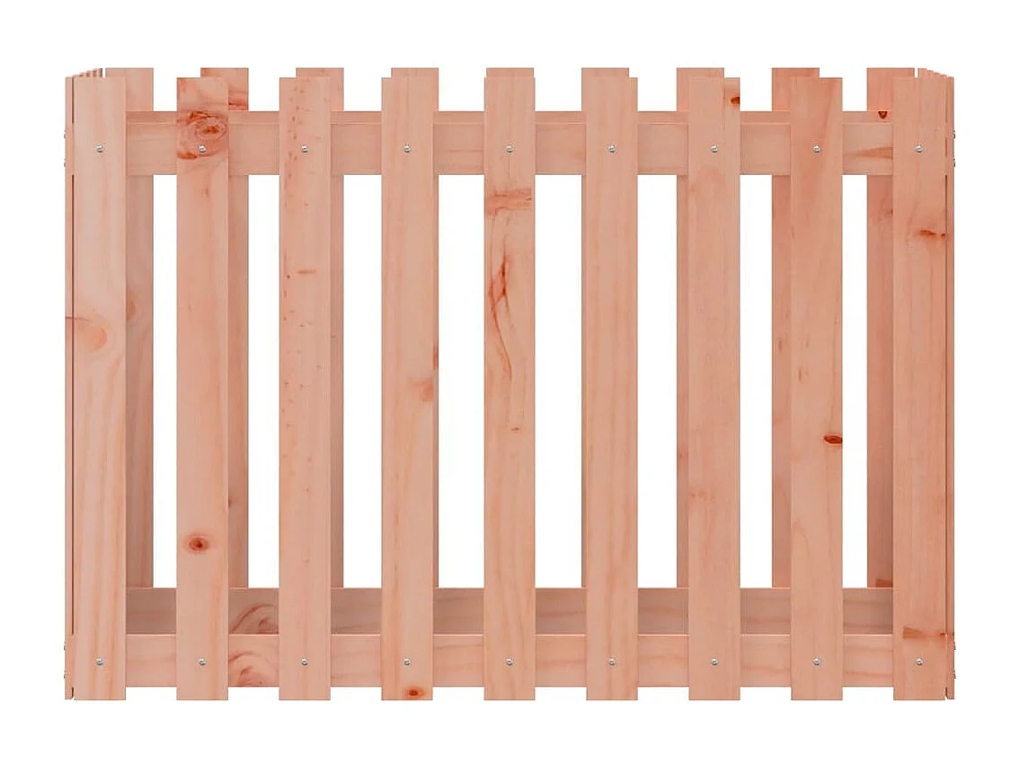 Arriate elevado jardín valla madera maciza Douglas 100x50x70 cm