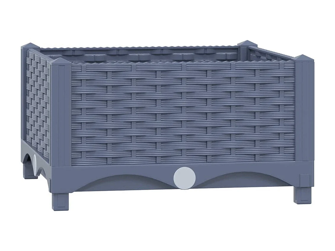 Lit surélevé 40x40x23 cm Polypropylène