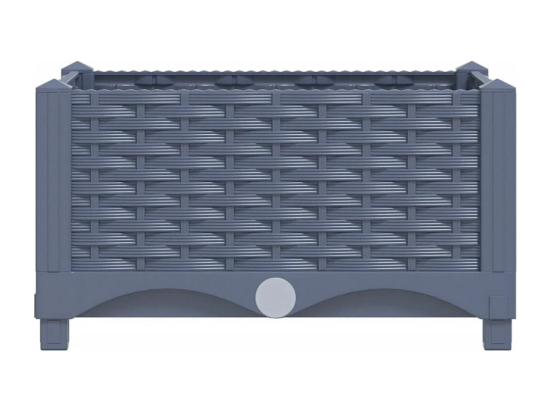 Lit surélevé 40x40x23 cm Polypropylène