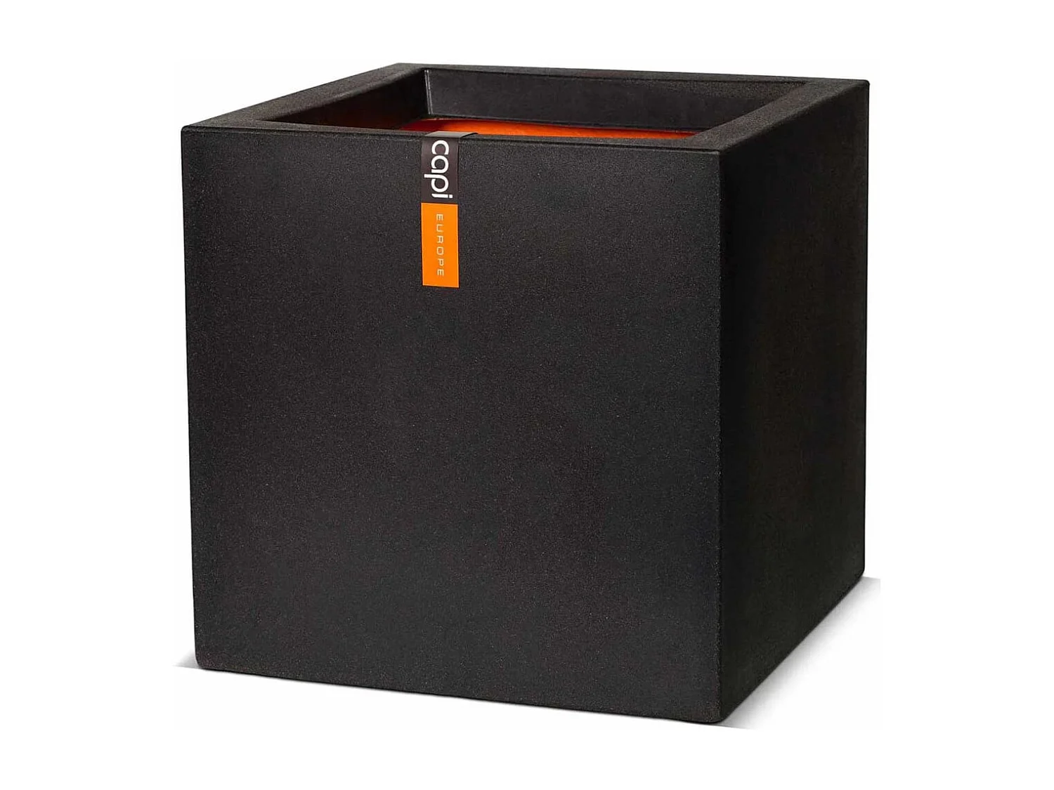 Jardinière Urban Smooth Carrée 40 x 40 x 40 cm Noir KBL903