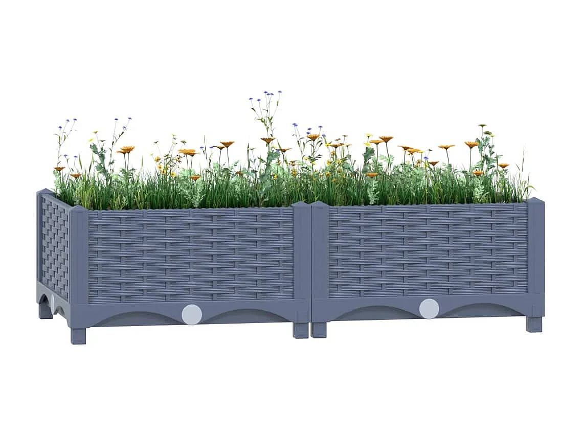 Arriate polipropileno 80x40x23 cm