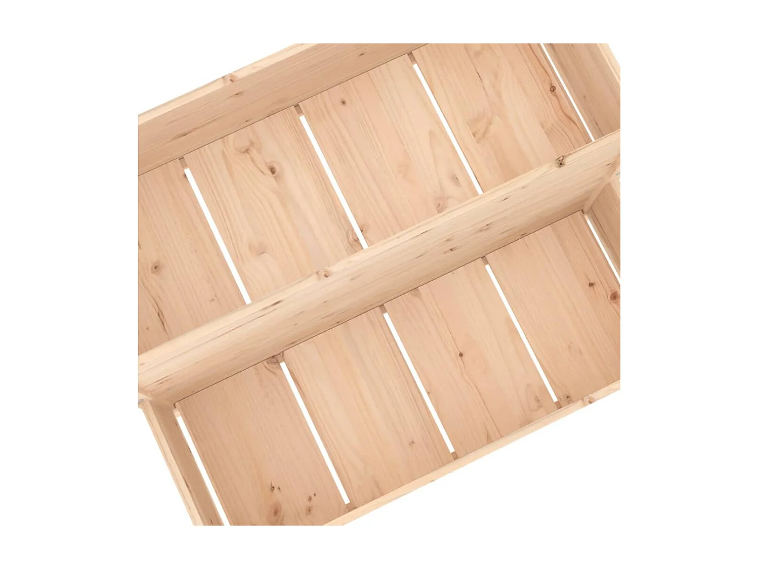 Jardinière 110x84x75 cm Bois massif de pin