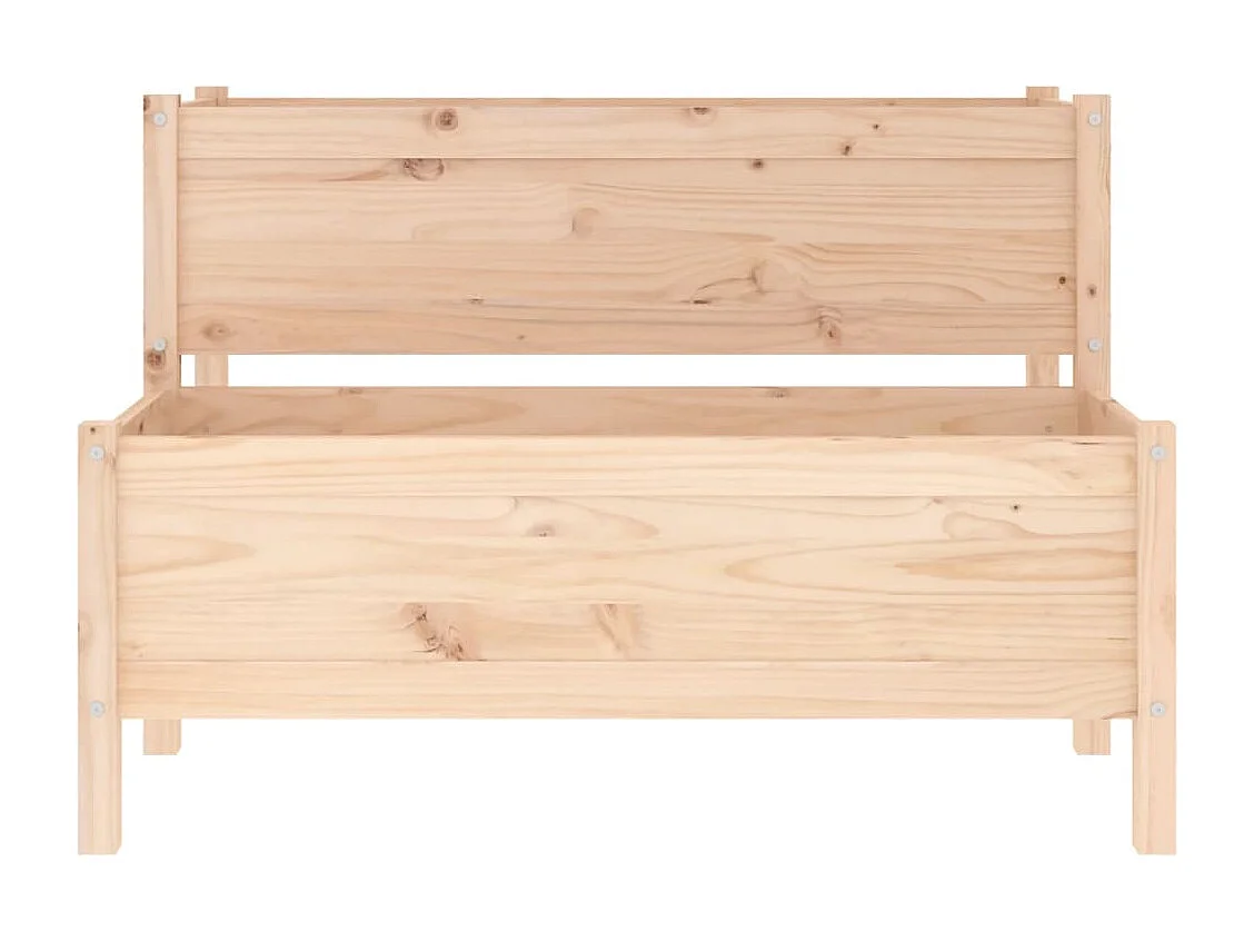 Jardinière 110x84x75 cm Bois massif de pin