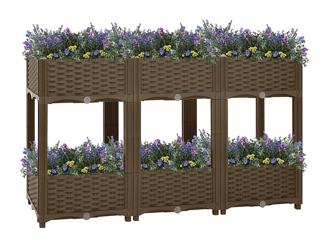 Arriate 120x40x71 cm polipropileno