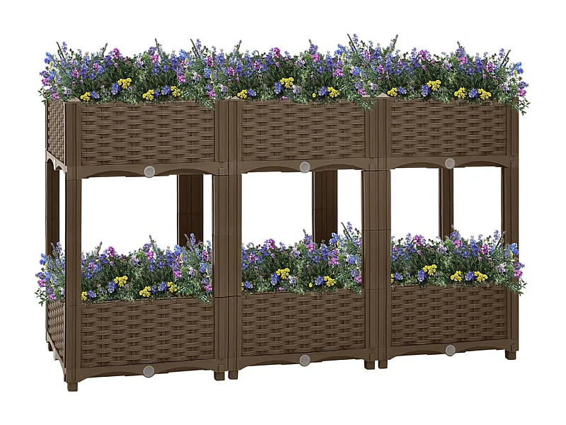 Arriate 120x40x71 cm polipropileno