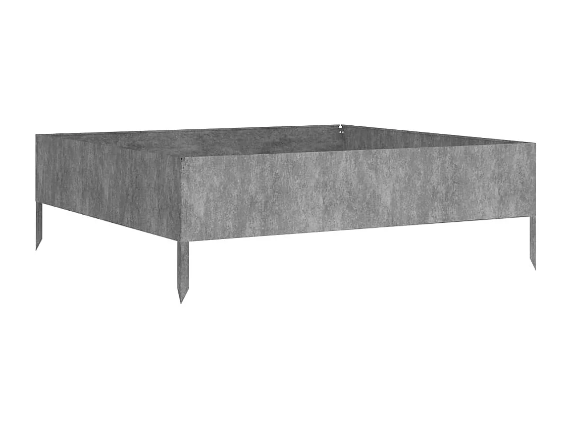 Jardinera acero corten 100x100x33,5 cm