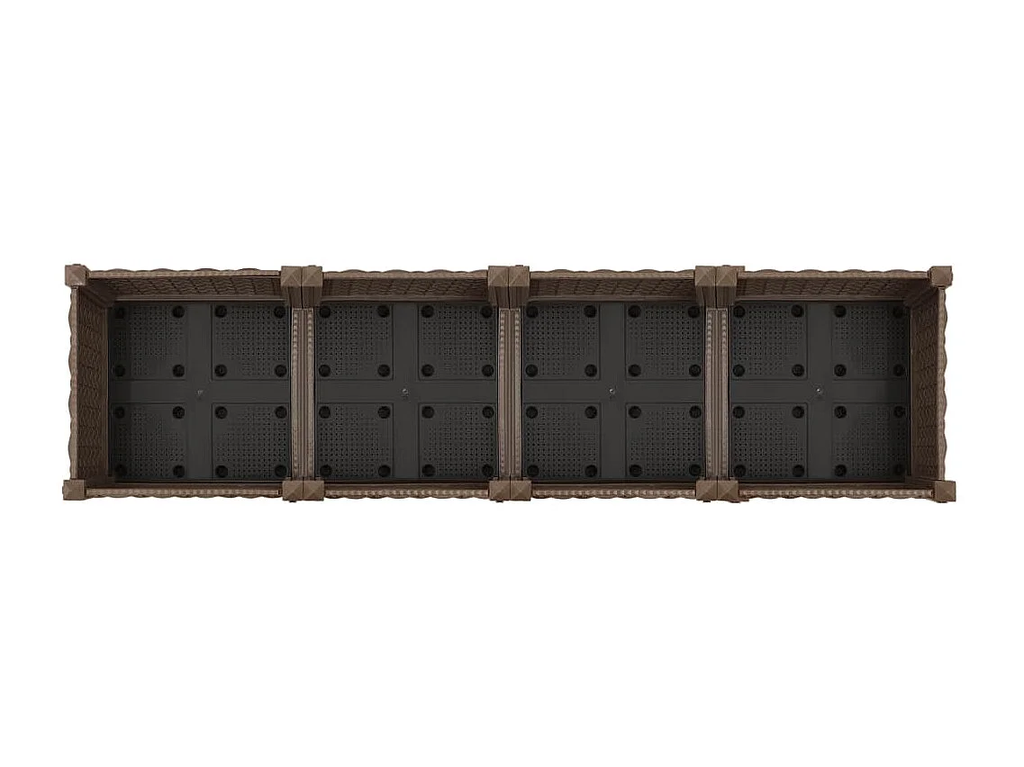 Lit surélevé 160x40x23 cm Polypropylène