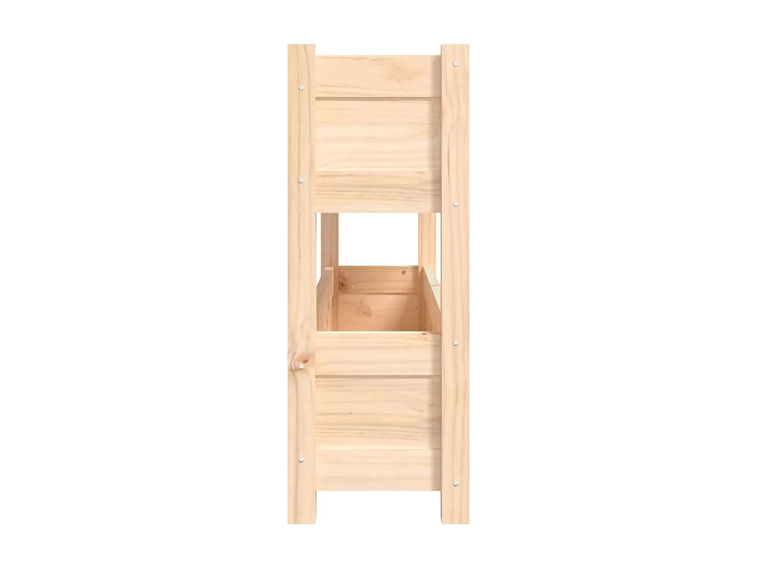 Jardinière 112x25x66 cm Bois massif de pin