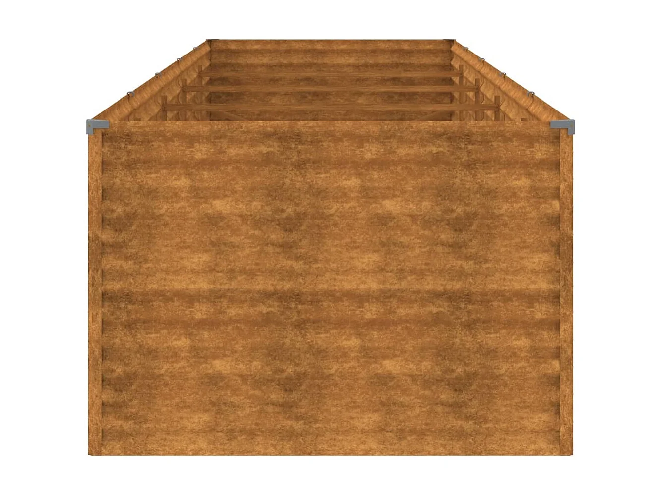 Lit surélevé de jardin 479x100x69 cm acier corten