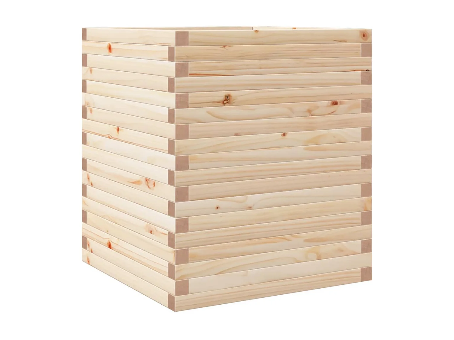 Jardinière 60x60x68,5 cm bois de pin massif