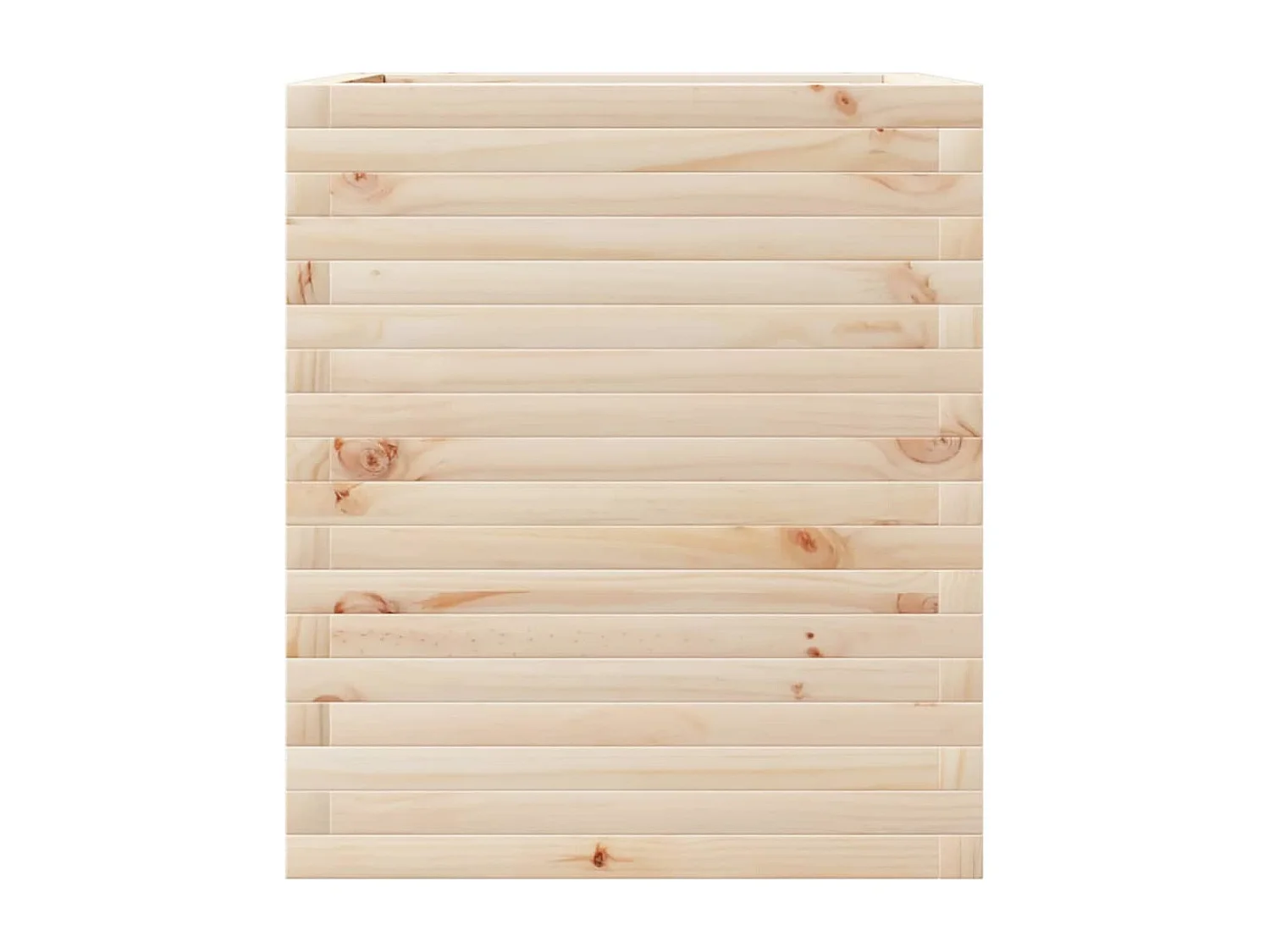 Jardinière 60x60x68,5 cm bois de pin massif