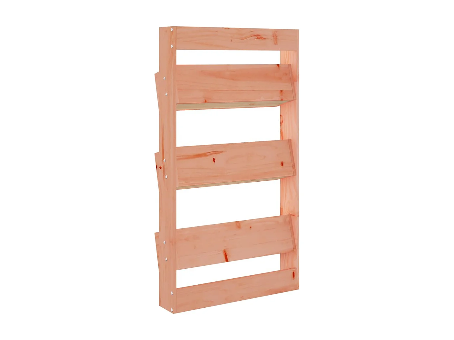 Jardinera pared 3 niveles madera maciza Douglas 60x18,5x110 cm