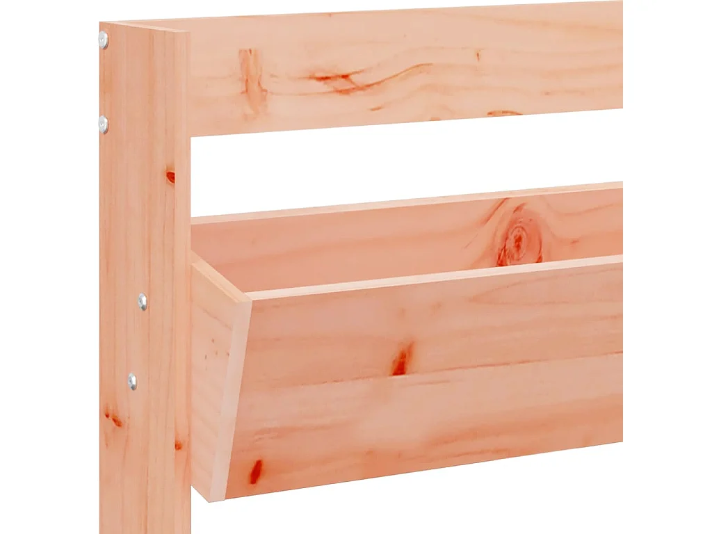 Jardinera pared 3 niveles madera maciza Douglas 60x18,5x110 cm