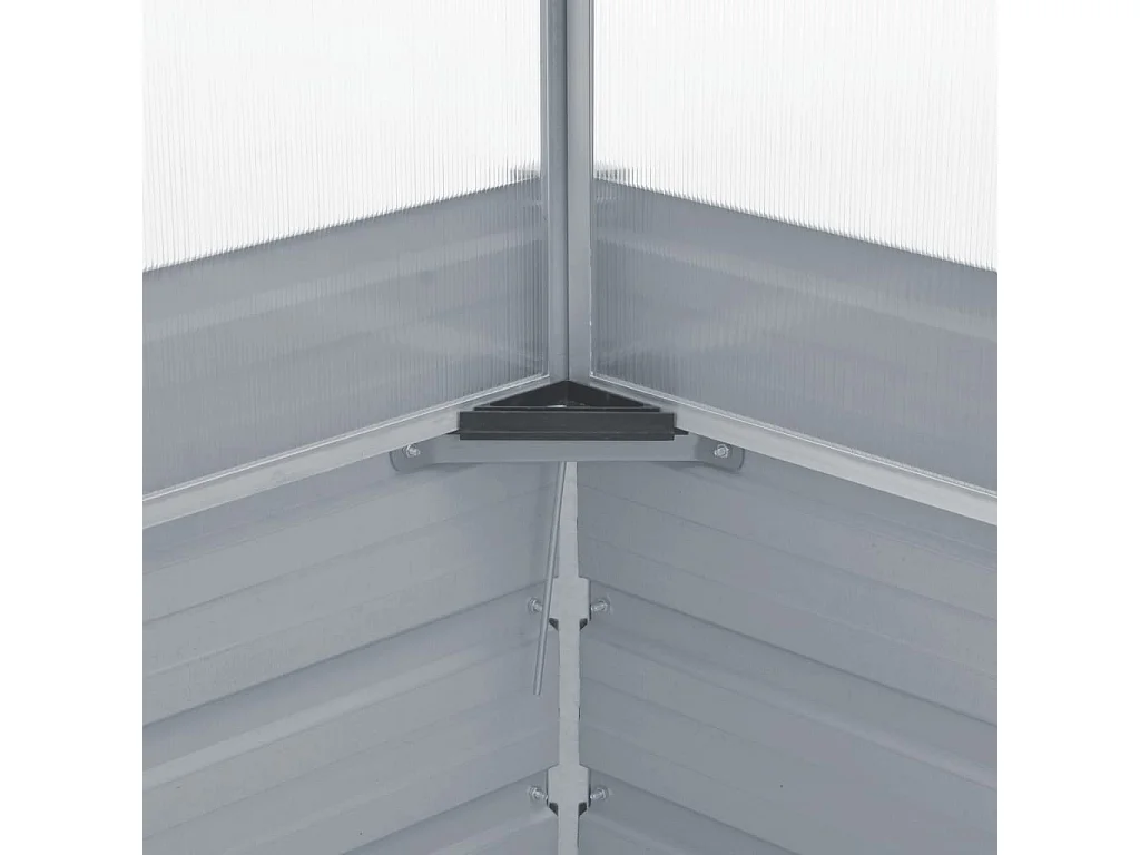 Serre Vert 100x100x77 cm Acier galvanisé