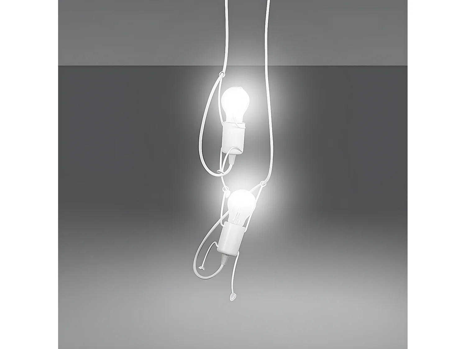 Lampa Wisząca Bobi, Biały, 20x60x14 cm, Seven Design
