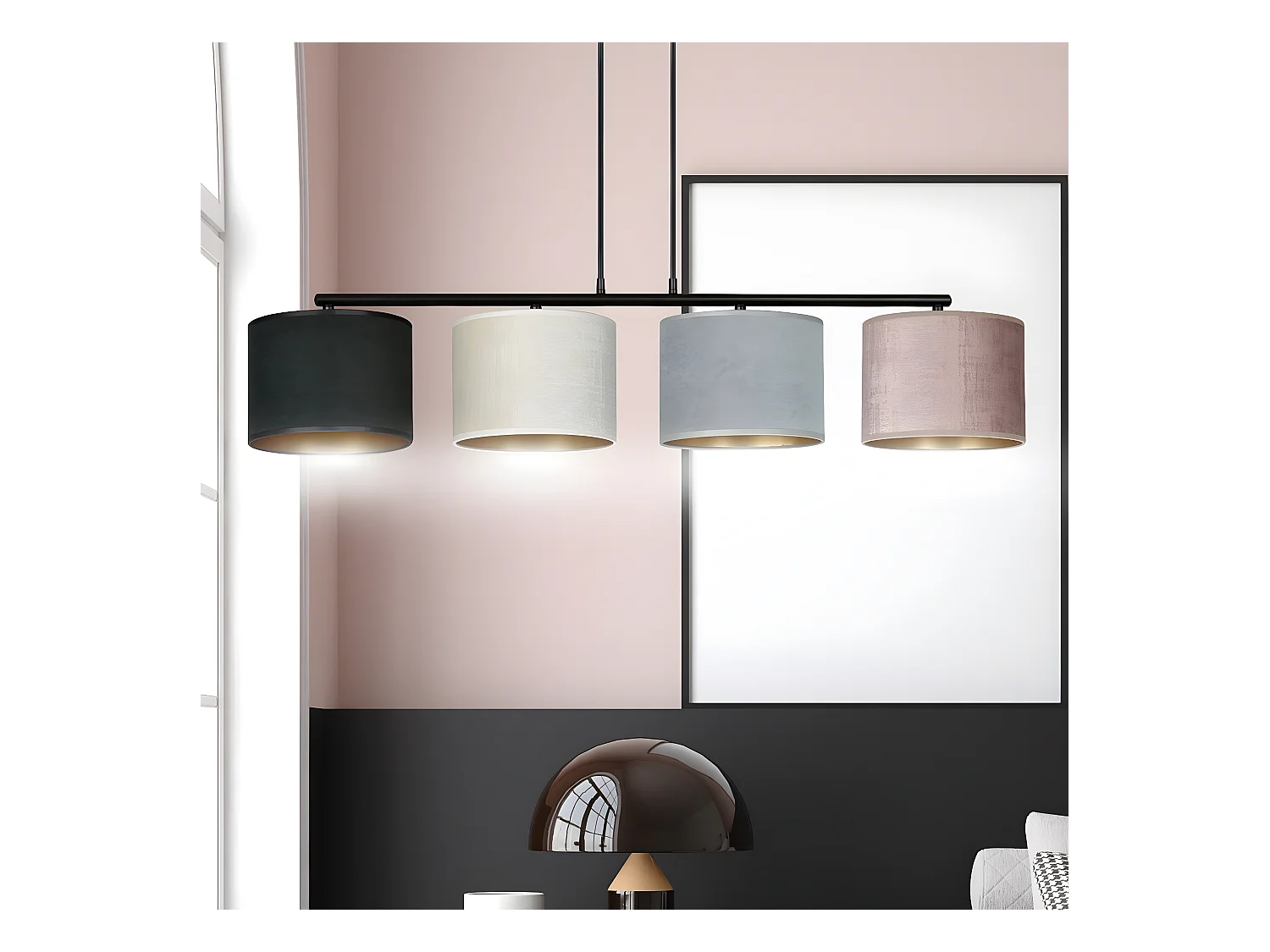 Suspension Hilde, Multicouleur, 97x100x18 cm, EPIKASA