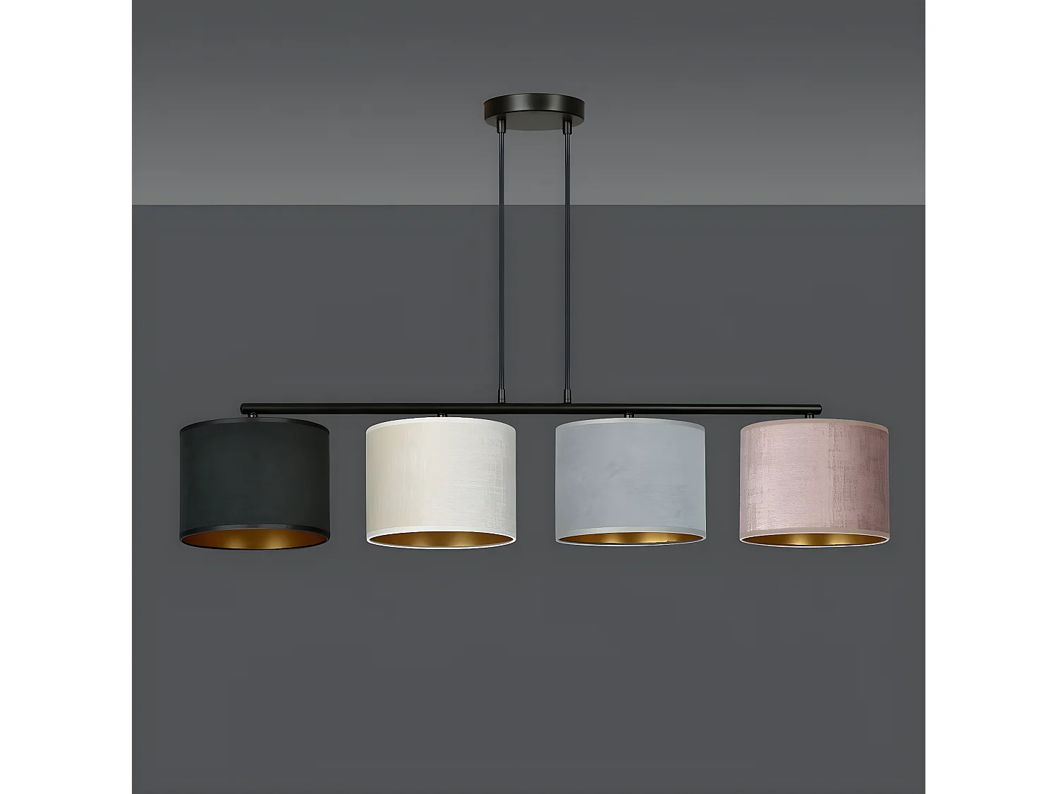 Lampada a Sospensione Hilde, Multicolore, 97x100x18 cm, Seven Design