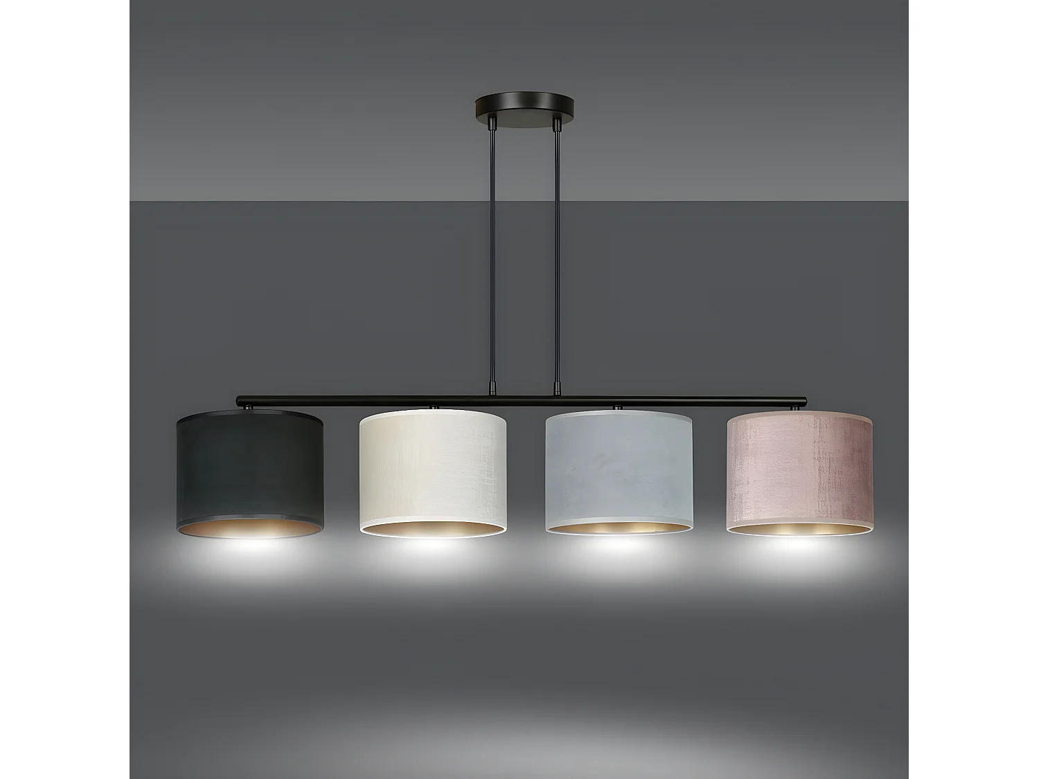 Lampada a Sospensione Hilde, Multicolore, 97x100x18 cm, Seven Design