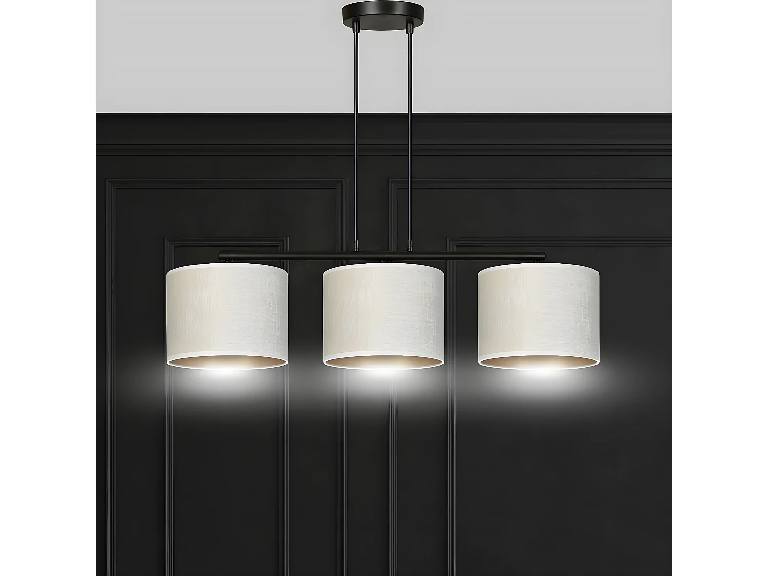 Suspension Hilde, Blanc, 72x100x18 cm, Seven Design