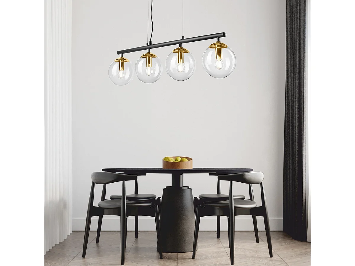 Suspension Eloise, Laiton, 96x20x150 cm, Seven Design