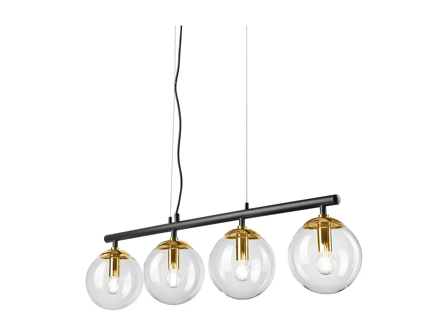 Suspension Eloise, Laiton, 96x20x150 cm, Seven Design