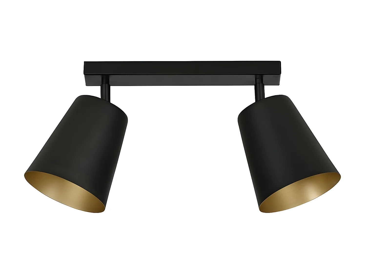 Candeeiro de Teto Prism 5, Preto, 50x30x15 cm, Seven Design