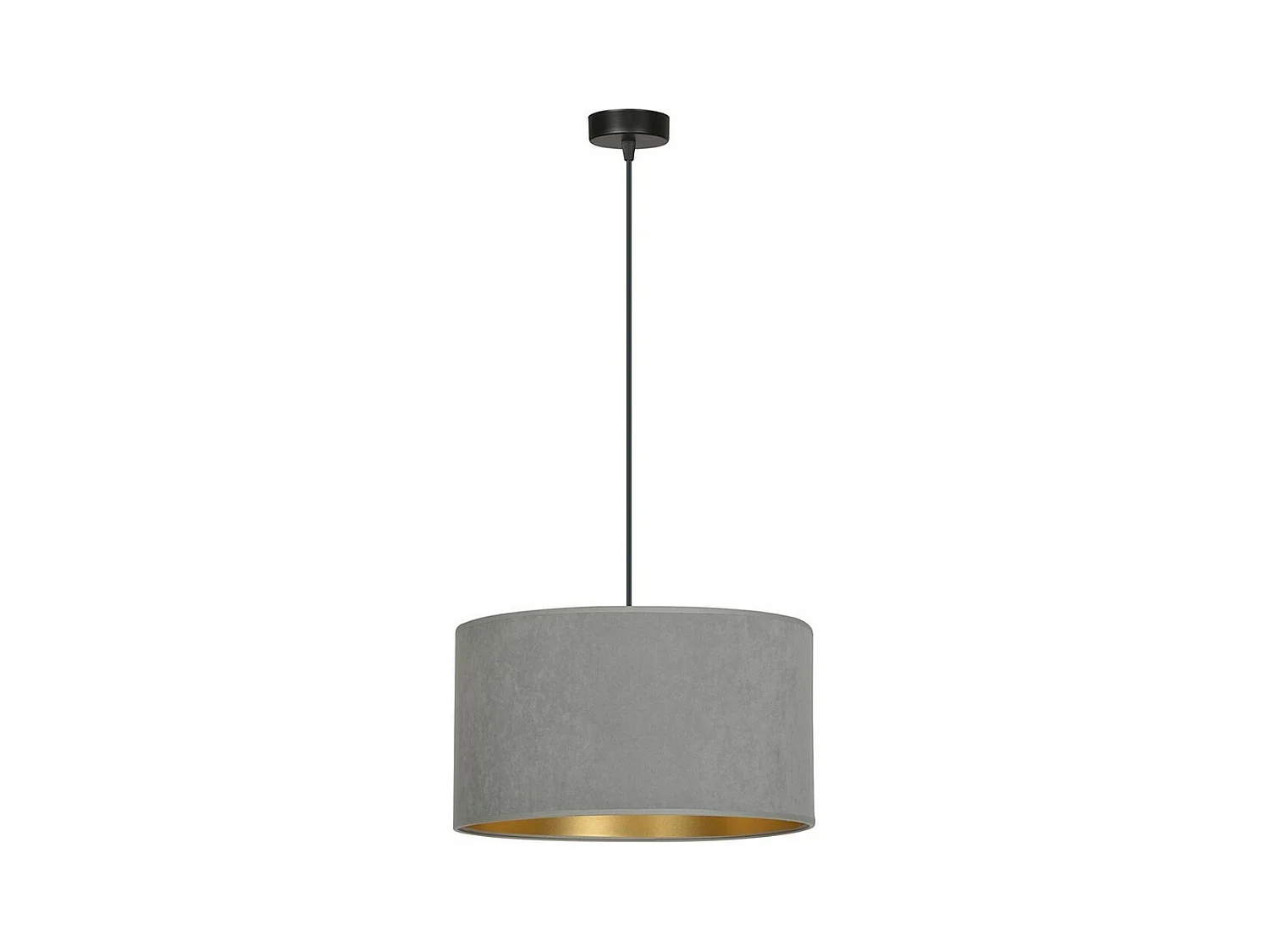 Hanglamp Hilde, Grijs, 35x100x35 cm, EPIKASA