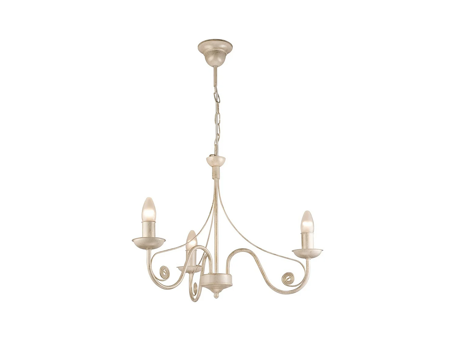 Suspension Donato, Blanc, 45x45x75 cm, EPIKASA