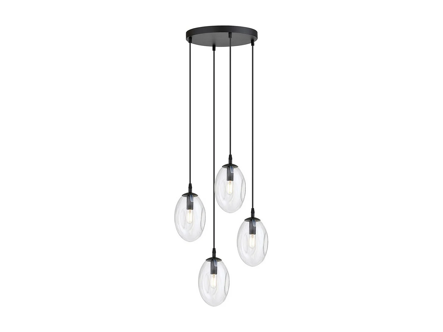 Suspension Astral 1, Noir, 40x100x40 cm, Seven Design