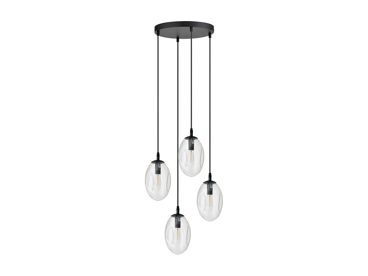Suspension Astral 1, Noir, 40x100x40 cm, Seven Design