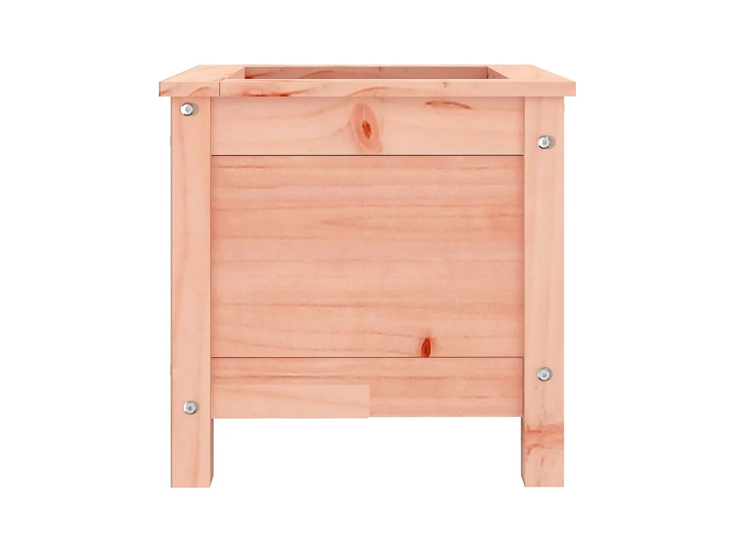 Jardinera madera maciza de abeto Douglas 40x40x39 cm