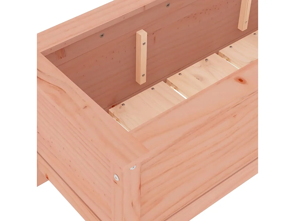 Arriate elevado de jardín madera abeto Douglas 199,5x40x39 cm