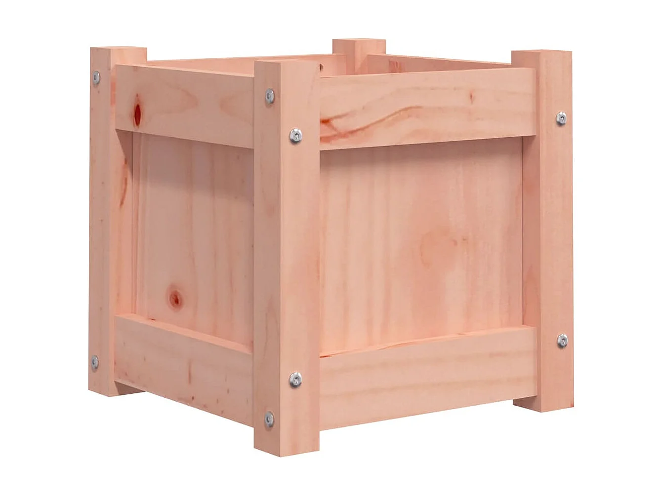 Jardinière 31x31x31 cm bois massif de douglas