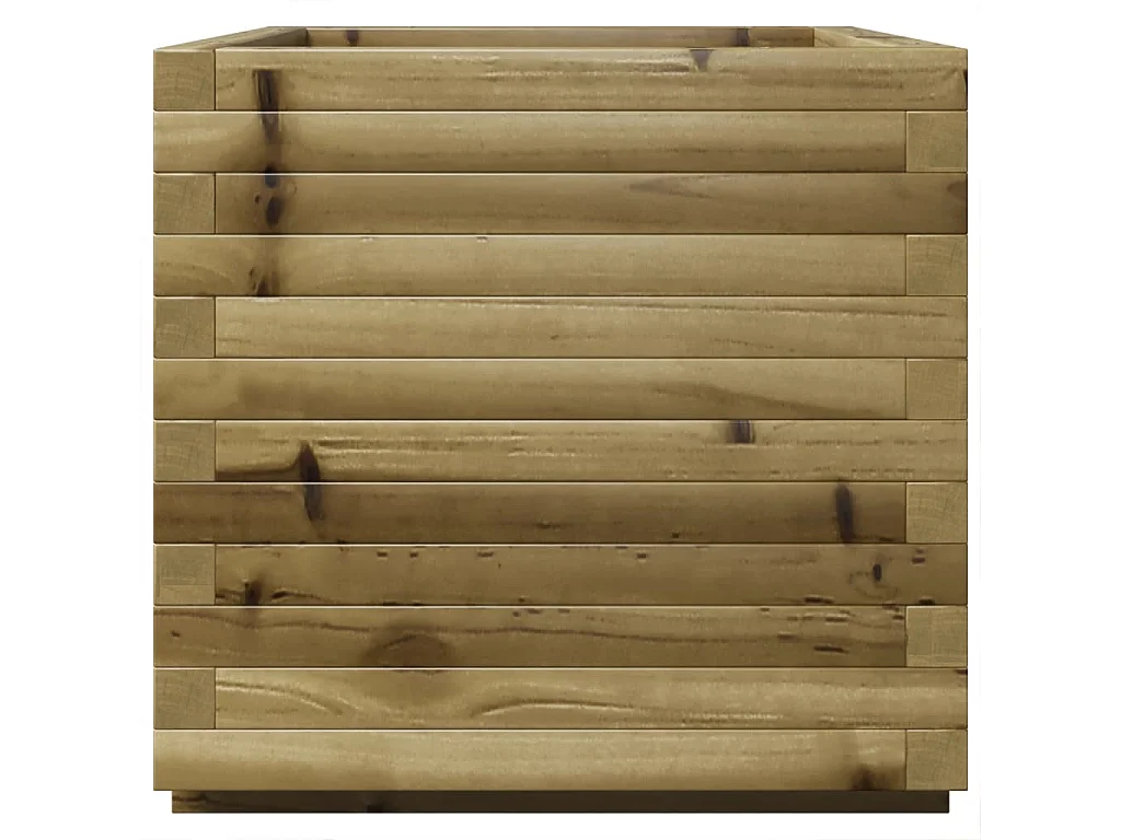Jardinière 50x50x49,5 cm bois de pin imprégné