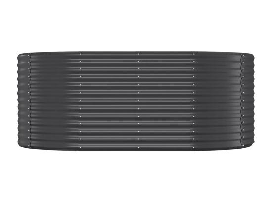 vente unique Lit surélevé de jardin Acier enduit de poudre Anthracite