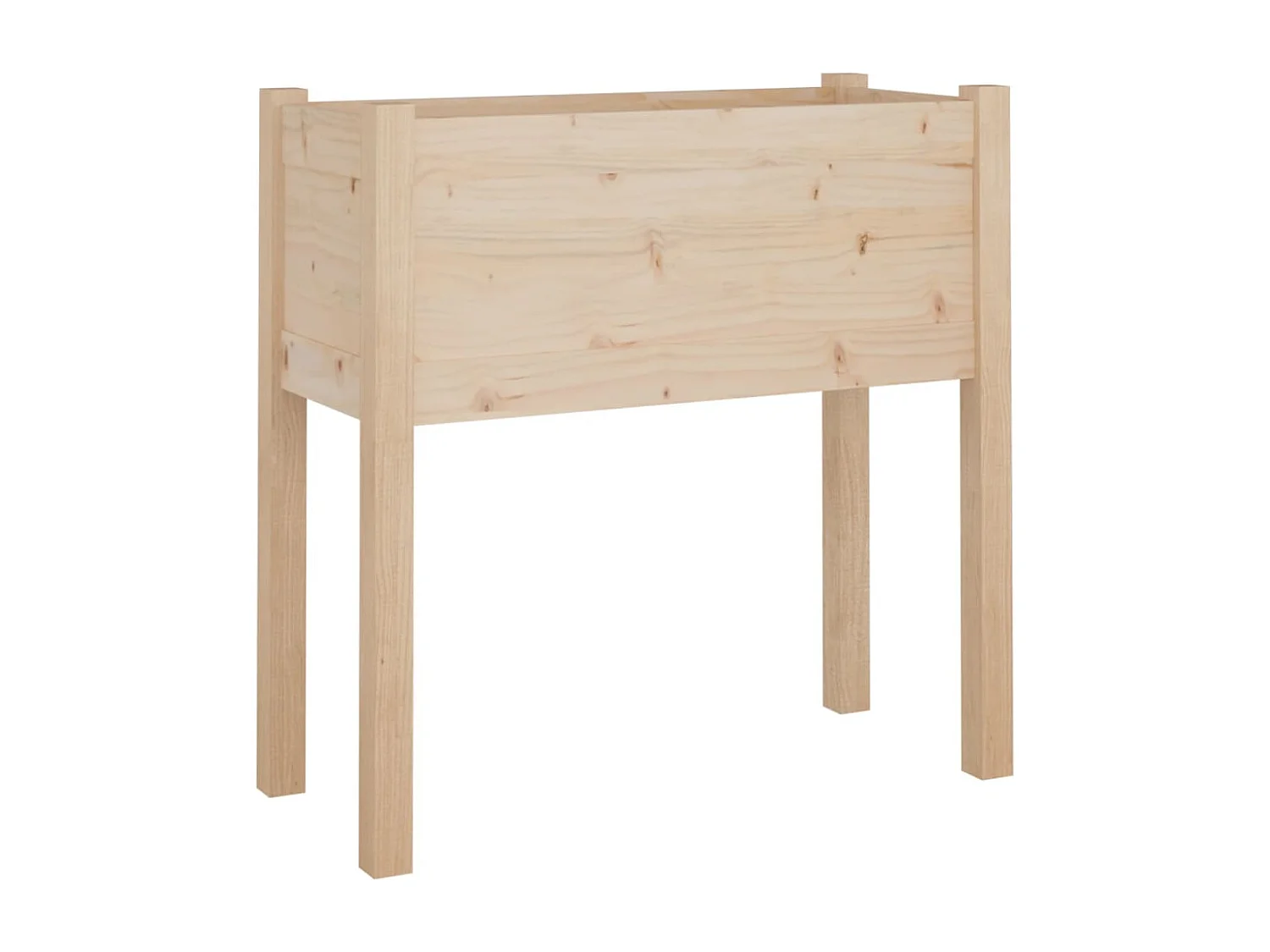 Jardinières 2 pièces 70x31x70 cm Bois de pin massif