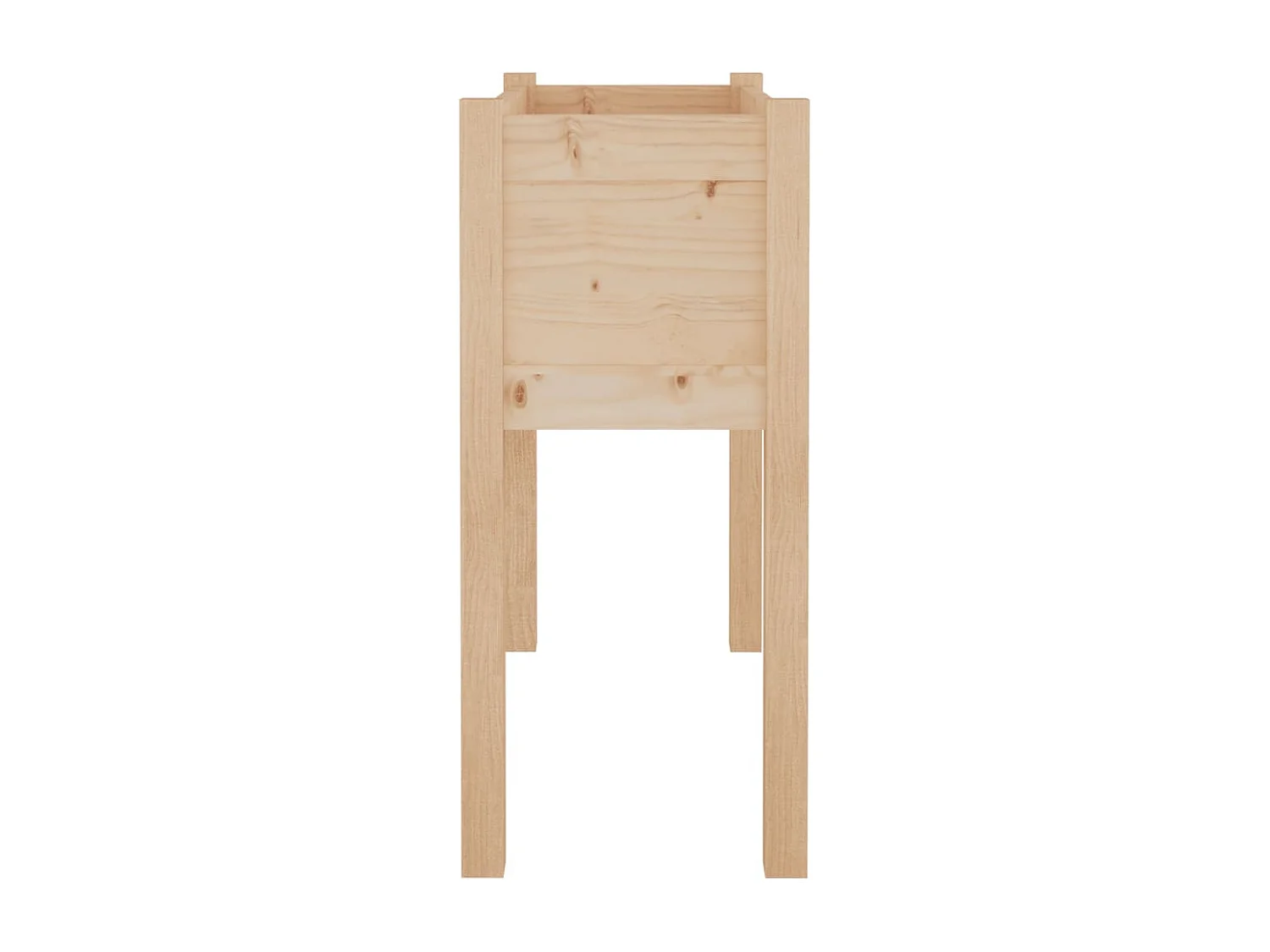 Jardinières 2 pièces 70x31x70 cm Bois de pin massif