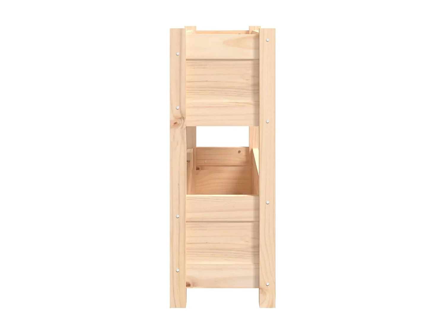 Jardinière 77x25x66 cm Bois massif de pin