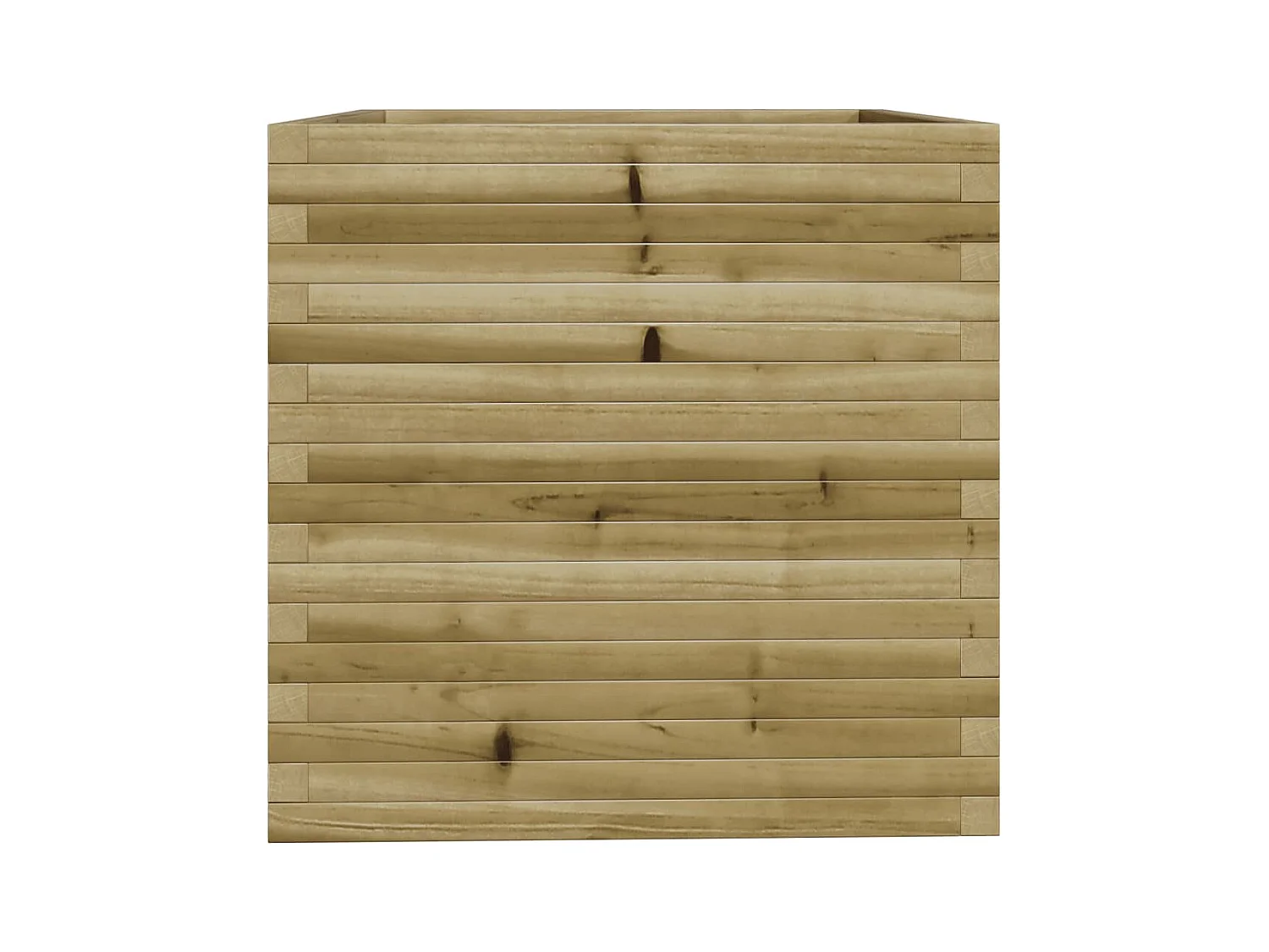 Jardinière 70x70x72,5 cm bois de pin imprégné