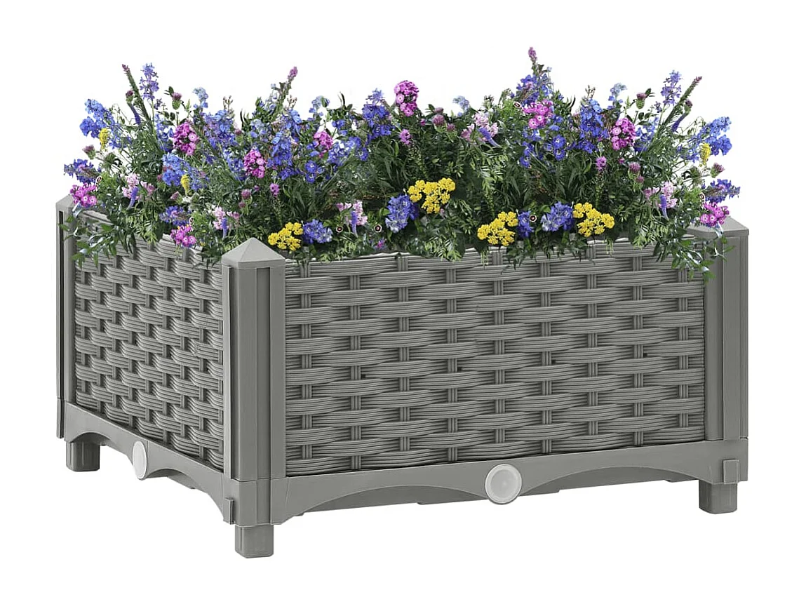 Lit surélevé 40x40x23 cm Polypropylène